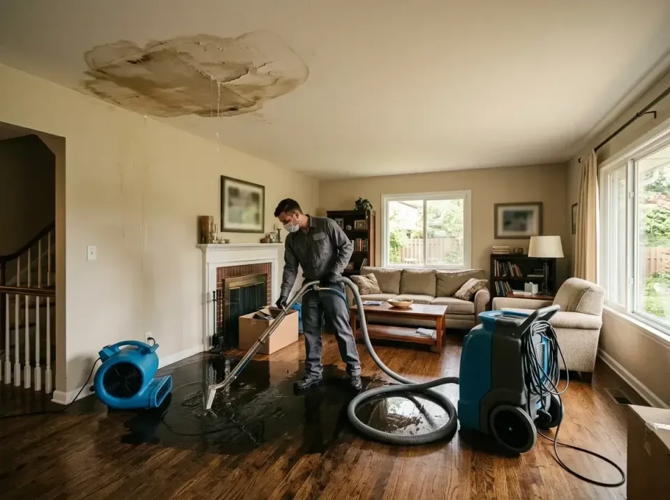 attic-pipe-burst-ceiling-drip-008 — frequently asked questions, Water Damage Restoration & Carpet Care in Maysville, KY